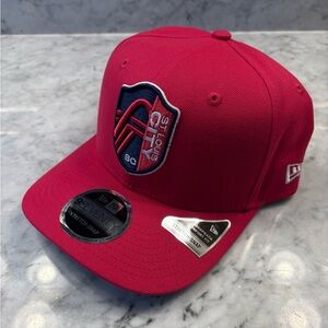 New Era Adult St. Louis City SC 9SEVENTY Poly Red MLS Adjustable SnapBack Hat